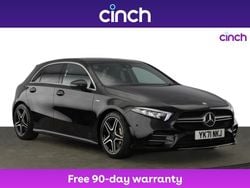 Black Used 2021 Mercedes A35 AMG Executive Hatchback | £25,349 (Good price)