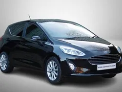 Black Used 2018 Ford Fiesta Titanium Hatchback | £7,850 (Fair price)