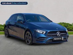Blue Used 2022 Mercedes A180 Executive Hatchback | £20,899 (Fair price)