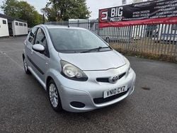 Silver Used 2010 Toyota Aygo Platinum Hatchback | £4,499 (A bit pricey)