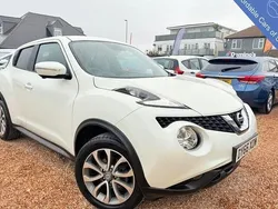 White Used 2016 Nissan Juke S SUV | £5,695 (Fair price)