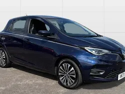 Blue Used 2021 Renault Zoe Riviera Hatchback | £9,525 (Fair price)