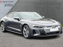 Grey Used 2022 Audi e-tron GT quattro Comfort Sedan | £43,563 (Fair price)