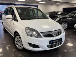White Used 2012 Vauxhall Zafira Design Edition MPV | £1,650 (Good price)
