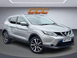 Silver Used 2017 Nissan Qashqai Tekna SUV | £9,990 (Super price)