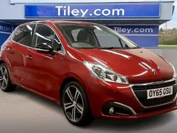 Red Used 2015 Peugeot 208 GT-line Hatchback | £7,990 (A bit pricey)
