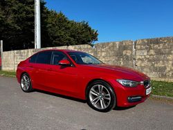 Red Used 2014 BMW 318 Sport Line Sedan | £5,450 (Fair price)