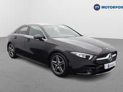 Black Used 2021 Mercedes A200 AMG line Sedan | £20,249 (Fair price)