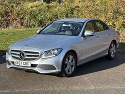 Silver Used 2017 Mercedes C200 Executive Sedan | £12,100 (Super price)