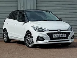White Used 2019 Hyundai i20 Hatchback | £11,998 (A bit pricey)