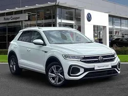 White Used 2022 VW T-Roc R-line SUV | £22,493 (Fair price)