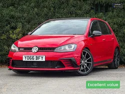 Red Used 2017 VW Golf VII GTI Clubsport Hatchback | £17,495 (Fair price)