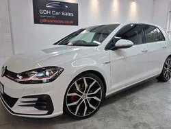 White Used 2018 VW Golf VII GTI Hatchback | £19,995 (Fair price)