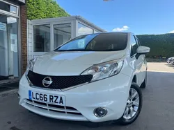 White Used 2016 Nissan Note Acenta MPV | £6,350 (Fair price)