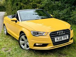 Yellow Used 2015 Audi A3 Cabriolet Sport Cabriolet | £12,490 (Expensive)