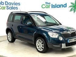 Blue Used 2013 Skoda Yeti Elegance SUV | £7,400 (Good price)