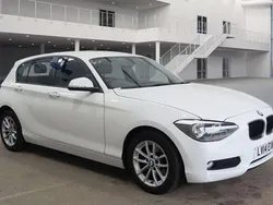 White Used 2014 BMW 116 Comfort Edition Hatchback | £7,390 (Fair price)