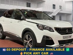 White Used 2019 Peugeot 3008 Allure SUV | £11,199 (Fair price)