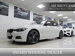 White Used 2018 BMW 330e M Sport Sedan | £12,750 (Fair price)