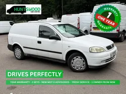 White Used 2003 Vauxhall Astra Van | £1,995