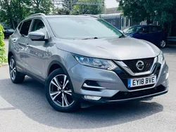Grey Used 2018 Nissan Qashqai N-Connecta SUV | £11,475 (Fair price)