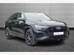 Mythos black Used 2022 Audi Q8 Black Edition SUV | £51,995 (Fair price)