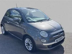 Grey Used 2015 Fiat 500 Lounge Hatchback | £4,850 (Fair price)
