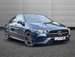 Blue Used 2023 Mercedes CLA180 AMG Line Premium Sedan | £26,390 (Fair price)