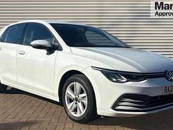 White Used 2023 VW Golf VIII Life Hatchback | £19,990 (Fair price)