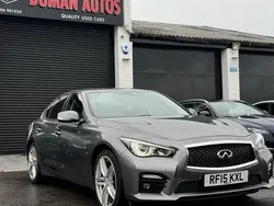 Grey Used 2015 Infiniti Q50 Sport Tech Sedan | £8,995 (A bit pricey)