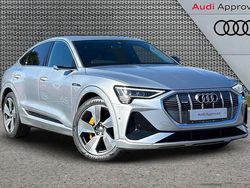 Silver Used 2021 Audi e-tron Sportback S-Line SUV | £28,494 (Fair price)