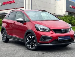 Premium crystal red Used 2021 Honda Jazz EX Hatchback | £16,850 (Fair price)
