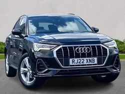 Black Used 2022 Audi Q3 S-Line SUV | £28,414 (Fair price)