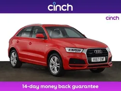 Red Used 2017 Audi Q3 S-Line SUV | £14,899 (Fair price)