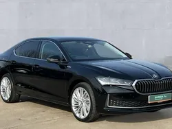 Midnight black metallic New 2025 Skoda Superb LAURIN & KLEMENT Hatchback | £37,540 (Fair price)