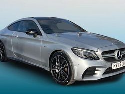 Silver Used 2022 Mercedes C43 AMG Premium Plus Coupe | £40,995 (Fair price)