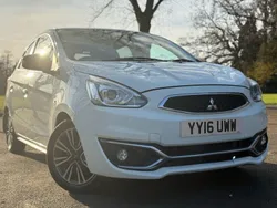 White Used 2016 Mitsubishi Mirage Hatchback | £4,400 (Fair price)
