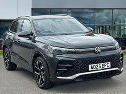 Urano grey Used 2025 VW Tiguan R-line SUV | £34,897 (Expensive)