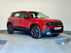 Red Used 2024 Jeep Avenger Altitude SUV | £20,197 (Fair price)