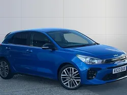 Blue Used 2022 Kia Rio 4 Hatchback | £12,149 (Good price)