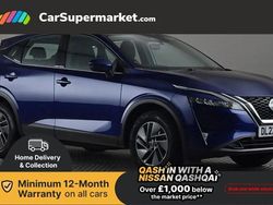 Blue Used 2022 Nissan Qashqai Acenta Premium SUV | £16,197 (Good price)