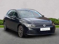 Black Used 2022 VW Golf VIII Life Hatchback | £17,569 (Fair price)