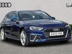 Blue Used 2023 Audi A4 S-Line Estate | £26,128 (Fair price)