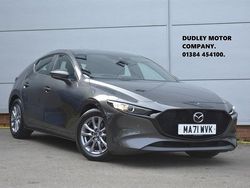 Grey Used 2021 Mazda 3 Hatchback | £15,695 (Fair price)