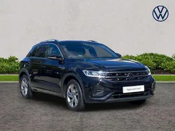 Black Used 2022 VW T-Roc R-line SUV | £23,450 (Fair price)