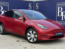 Red Used 2022 Tesla Model Y Long Range AWD SUV | £24,999 (Fair price)