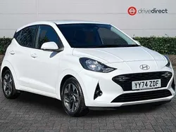Special solid paint atlas white Used 2024 Hyundai i10 Advanced Hatchback | £12,995 (Fair price)