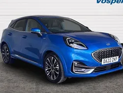 Blue Used 2022 Ford Puma Gen-E ST-Line SUV | £19,445 (Fair price)
