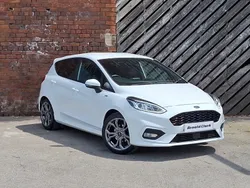 White Used 2021 Ford Fiesta ST-Line Hatchback | £13,498 (Fair price)