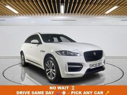 White Used 2020 Jaguar F-Pace R-Sport SUV | £19,799 (Fair price)